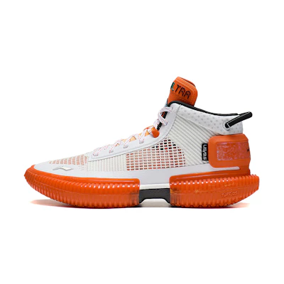 Li-Ning BadFive 3 Ultra Mid 'White Orange'