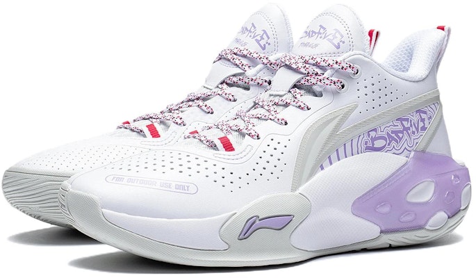 李寧 バド5 「ストームV2 白紫 PE」 ABFS009-B Lookbook 李寧 バド5 「ストームV2 白紫 PE」 ABFS009-B