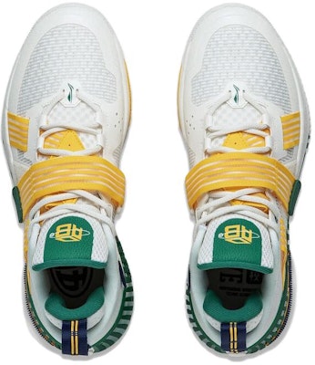 Li-Ning BadFive Furious 1 'White Yellow Green' ABFT019-4 Shop Li-Ning BadFive Furious 1 'White Yellow Green' ABFT019-4