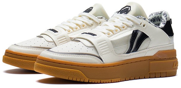 李宁 BadFive 新秀 '浅黄色黑色' ABCS023-4 Lookbook 李宁 BadFive 新秀 '浅黄色黑色' ABCS023-4