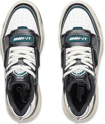 Li-Ning BadFive Rookie Low 'Black Green White' ABCT061-1 Shop Li-Ning BadFive Rookie Low 'Black Green White' ABCT061-1
