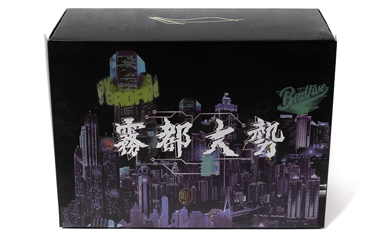 Sizing Li-Ning Badfive WeiWu Pro Chongqing City Hitam/Merah Muda AETR007-1