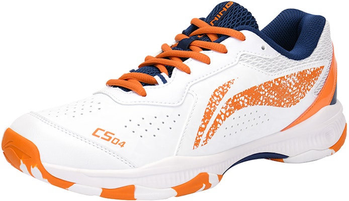 Li-Ning Badminton 'White Ice Orange' AYTS061-1 Order Li-Ning Badminton 'White Ice Orange' AYTS061-1
