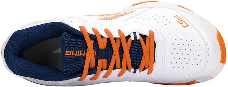 李宁羽毛球鞋 "白冰桔" AYTS061-1 Lookbook 李宁羽毛球鞋 "白冰桔" AYTS061-1