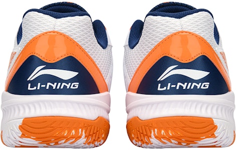 李宁羽毛球鞋 "白冰桔" AYTS061-1 Shop 李宁羽毛球鞋 "白冰桔" AYTS061-1