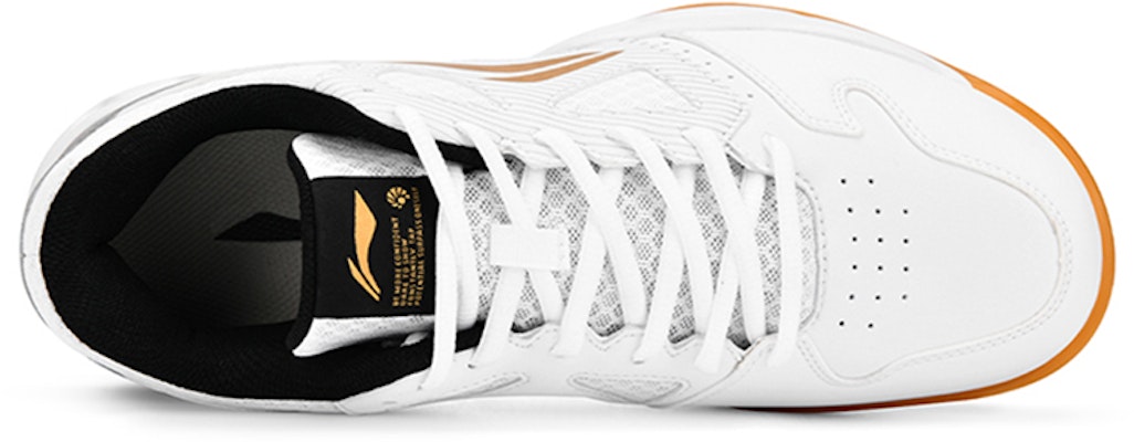 Li-Ning Badminton Rendah 'Putih Emas' AYTT023-1 Lookbook Li-Ning Badminton Rendah 'Putih Emas' AYTT023-1