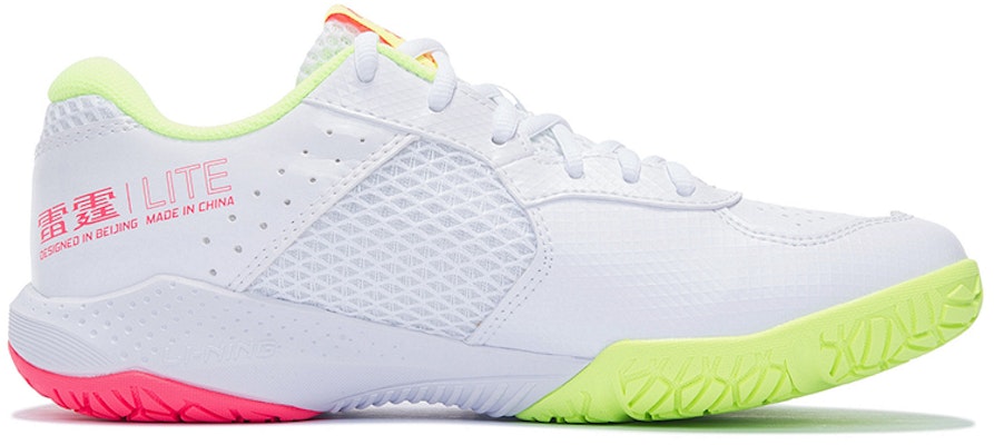 Li-Ning Thunder Lite 'Putih Kuning Merah Muda' AYTS020-5 Order Li-Ning Thunder Lite 'Putih Kuning Merah Muda' AYTS020-5