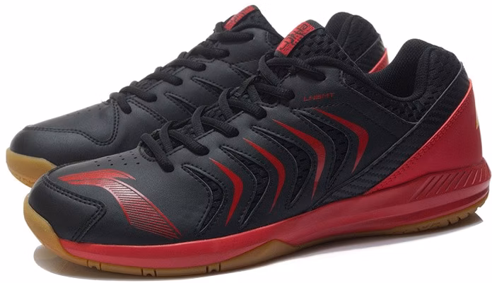 Li-Ning Badminton Shoes 'Black Red' AYTR043-2 Lookbook Li-Ning Badminton Shoes 'Black Red' AYTR043-2