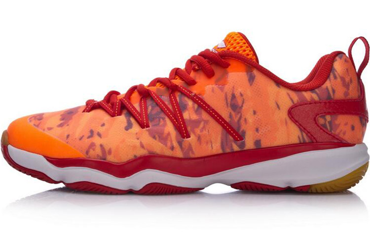Li-Ning Badminton Training Shoe 'Orange' AYTM067-4