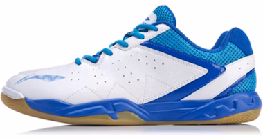 Li-Ning Badminton Training Shoes 'White Blue' AYTP061-2 Li-Ning Badminton Training Shoes 'White Blue' AYTP061-2