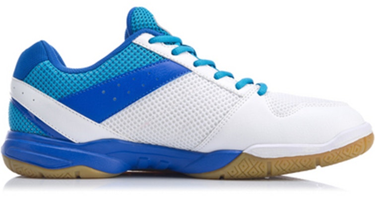 Li-Ning Badminton Training Shoes 'White Blue' AYTP061-2 Order Li-Ning Badminton Training Shoes 'White Blue' AYTP061-2