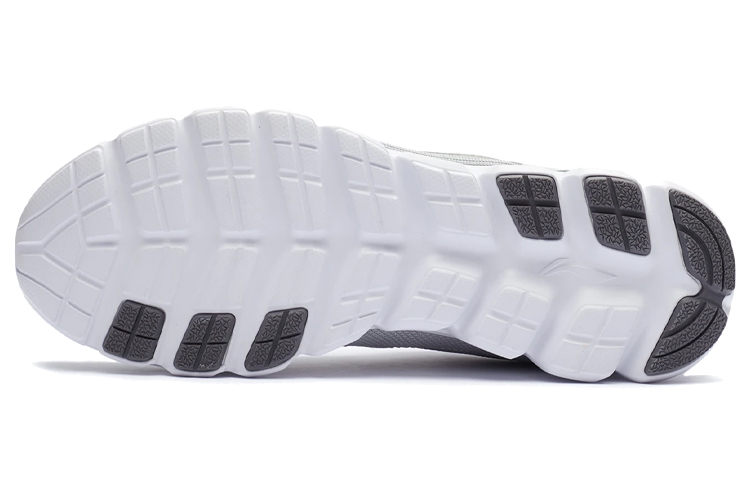 Li-Ning Basic Running Shoes 'Grey White' 圖 5