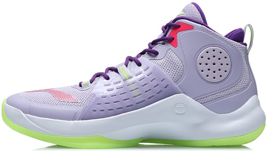LiNing李寧 防滑耐磨 高筒 籃球鞋 男女款 紫綠 Buy LiNing李寧 防滑耐磨 高筒 籃球鞋 男女款 紫綠