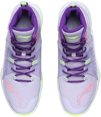 Li-Ning Basketball Casual Shoes 'Purple Green' ABAR065-3 Shop Li-Ning Basketball Casual Shoes 'Purple Green' ABAR065-3