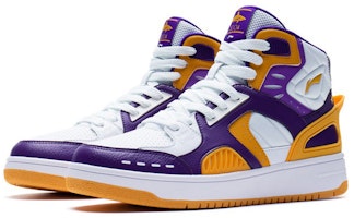 李宁篮球潮流款'紫黄配色' ABCS063-2 Lookbook 李宁篮球潮流款'紫黄配色' ABCS063-2