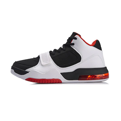Li-Ning Basketball Mid 'Black White Red'