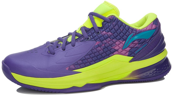 Li-Ning Basket Profesional 'Ungu Hijau' ABPL029-3 Order Li-Ning Basket Profesional 'Ungu Hijau' ABPL029-3