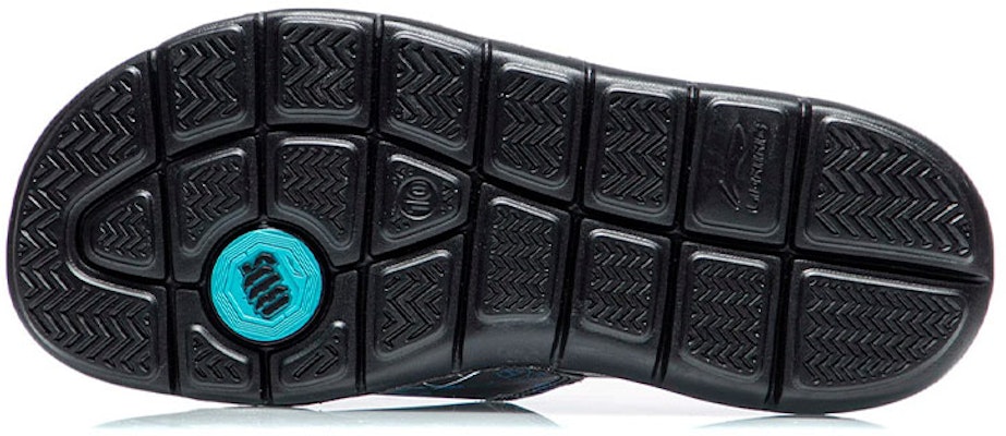 Li-Ning Badfive Basketball Slides 'Black Blue' ABTR007-4 Purchase Li-Ning Badfive Basketball Slides 'Black Blue' ABTR007-4