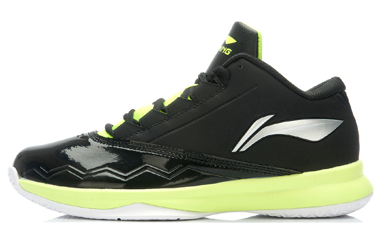 Buy 李宁篮球鞋 '黑绿' ABPJ111-6