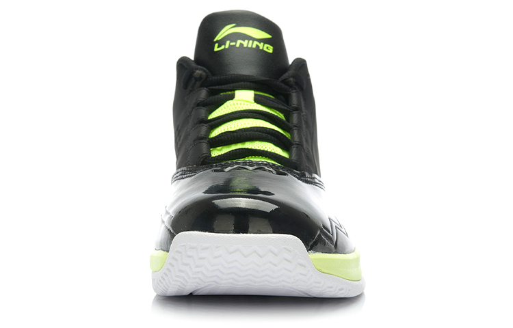 Li-Ning Basketball Shoes 'Black Green' 圖 4