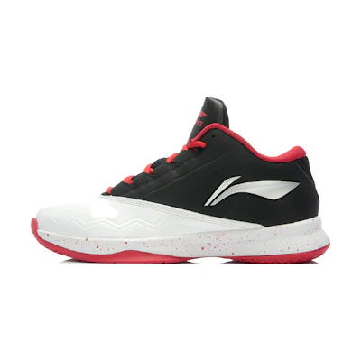 Li-Ning Basketball Shoes 'Black White Red'