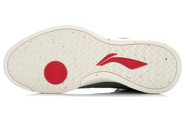 Li-Ning Basketball Shoes 'Grey Red Blue' 圖 5