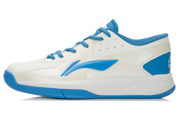 Li-Ning Basketball Shoes 'White Blue' ABPL031-2