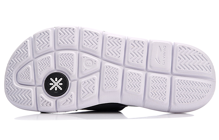 Purchase Li-Ning Wade Lifestyle Slides 'Hitam Putih' ABTN003-3