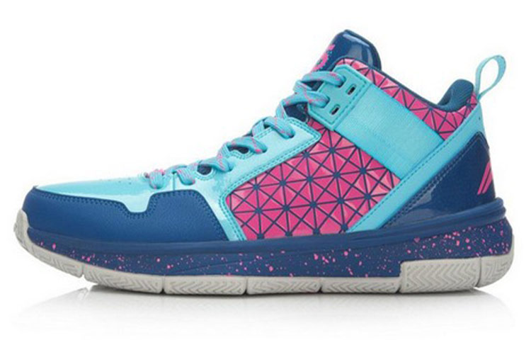 Li-Ning Basketball Sneakers 'Blue Pink' ABPK061-13