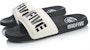 Li-Ning BD5 Slide Basketball Slippers 'White Black' ABTQ001-1