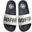 Shop Li-Ning BD5 Slide Basketball Slippers 'White Black' ABTQ001-1