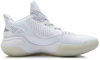 LiNing李寧 疾風 防滑耐磨 中筒 籃球鞋 白色 Order LiNing李寧 疾風 防滑耐磨 中筒 籃球鞋 白色