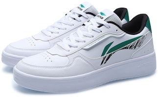 Li-Ning Klasik Santai 'Putih Hijau' AGCR197-3 Lookbook Li-Ning Klasik Santai 'Putih Hijau' AGCR197-3