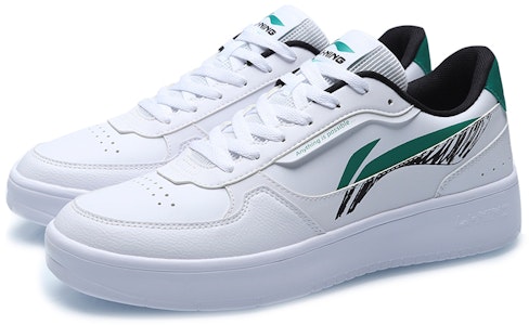 李宁经典休闲'白绿' AGCR197-3 Lookbook 李宁经典休闲'白绿' AGCR197-3