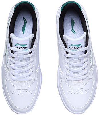 Li-Ning Classic Leisure 'White Green' AGCR197-3 Shop Li-Ning Classic Leisure 'White Green' AGCR197-3