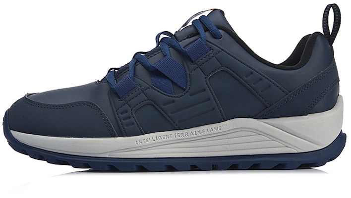 LiNing李寧 Boom 耐磨防滑經典跑步鞋 深藍 Buy LiNing李寧 Boom 耐磨防滑經典跑步鞋 深藍