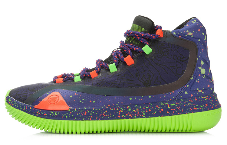 Li-Ning Bow Bite 'Purple Green Galaxy'