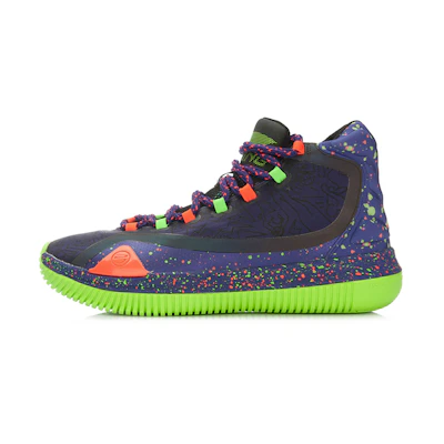 Li-Ning Bow Bite 'Purple Green Galaxy'