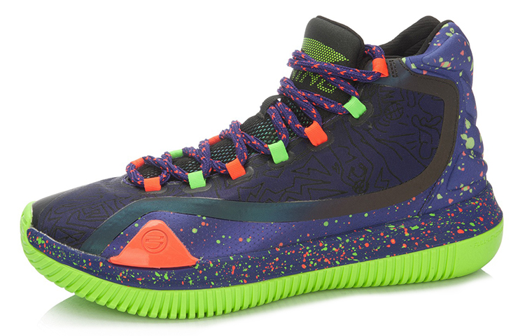 Li-Ning Bow Bite 'Purple Green Galaxy' 圖 2