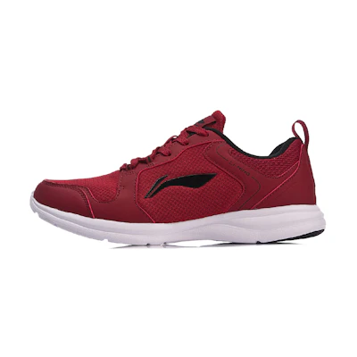 Li-Ning Breathable Lightweight Running Shoe 'Red Black'