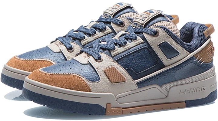 Li-Ning Low-Top 'Beige Blue' AGCR297-2 Lookbook Li-Ning Low-Top 'Beige Blue' AGCR297-2
