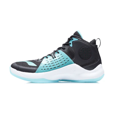 Li-Ning Casual Basketball Shoes 'Black Blue'