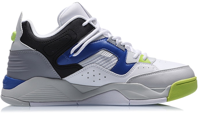 Kasut Bola Keranjang Li-Ning Kasual 'Putih Hitam Biru' AGBR025-1 Order Kasut Bola Keranjang Li-Ning Kasual 'Putih Hitam Biru' AGBR025-1