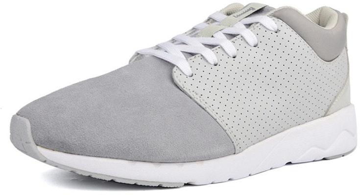 Li-Ning Casual Comfort Mid-Top Running 'White Gray' ALAK139-3 Lookbook Li-Ning Casual Comfort Mid-Top Running 'White Gray' ALAK139-3