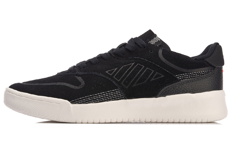 Li-Ning Casual Fashion Sneakers 'Black White'