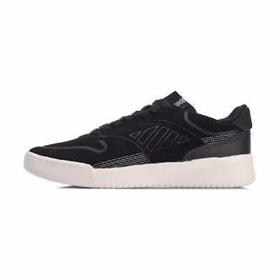 Li-Ning Casual Fashion Sneakers 'Black White'