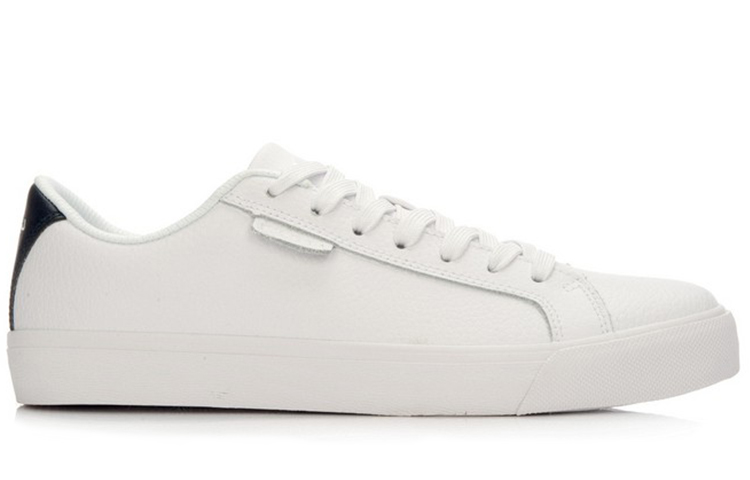 Li-Ning Casual Lightweight Durable Suede Sneakers 'White' 圖 2