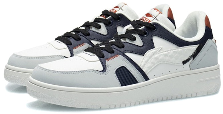 Li-Ning Low-Top 'Putih Abu-abu Hitam' AGCR317-2 Lookbook Li-Ning Low-Top 'Putih Abu-abu Hitam' AGCR317-2