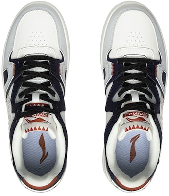 Li-Ning Low-Top 'Putih Abu-abu Hitam' AGCR317-2 Shop Li-Ning Low-Top 'Putih Abu-abu Hitam' AGCR317-2