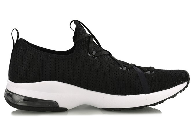 Li-Ning Casual Low-Top Running Sneaker 'Black White' 圖 2